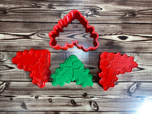 Load image into Gallery viewer, Christmas Holly Mold Press
