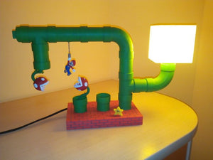 Super Mario Lamp 3D Custom Printed