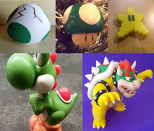 Load image into Gallery viewer, Super Mario Lamp 3D Custom Printed