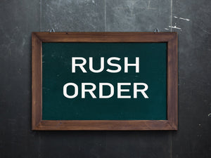 Rush Order Processing for Cookie Cutters and Molds