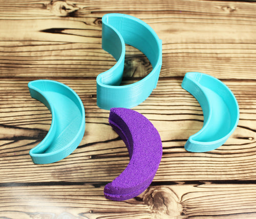 Crescent Moon Bath Bomb Mold Press