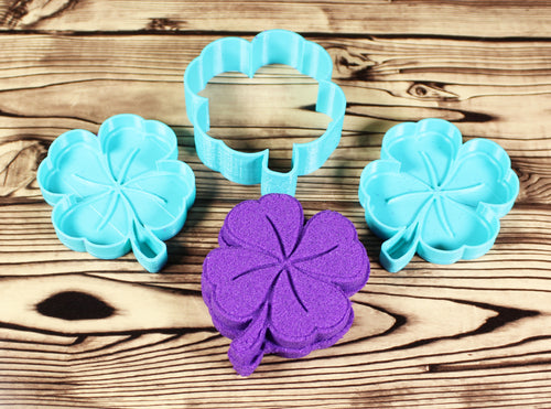 Shamrock Bath Bomb Mold Press