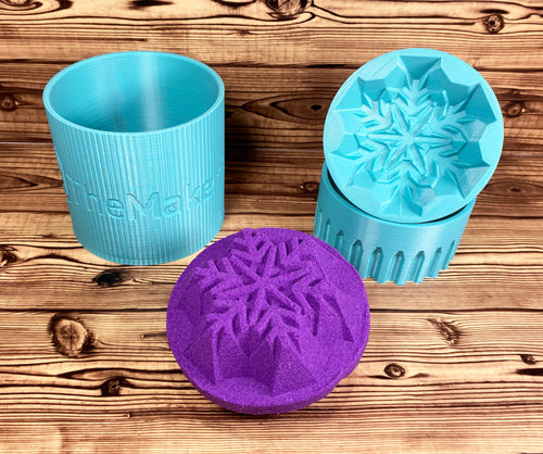 Snowflake Bath Bomb Mold Press