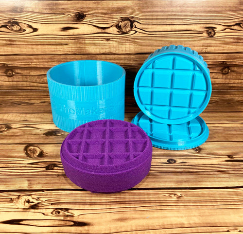3D Waffle Bath Bomb Mold